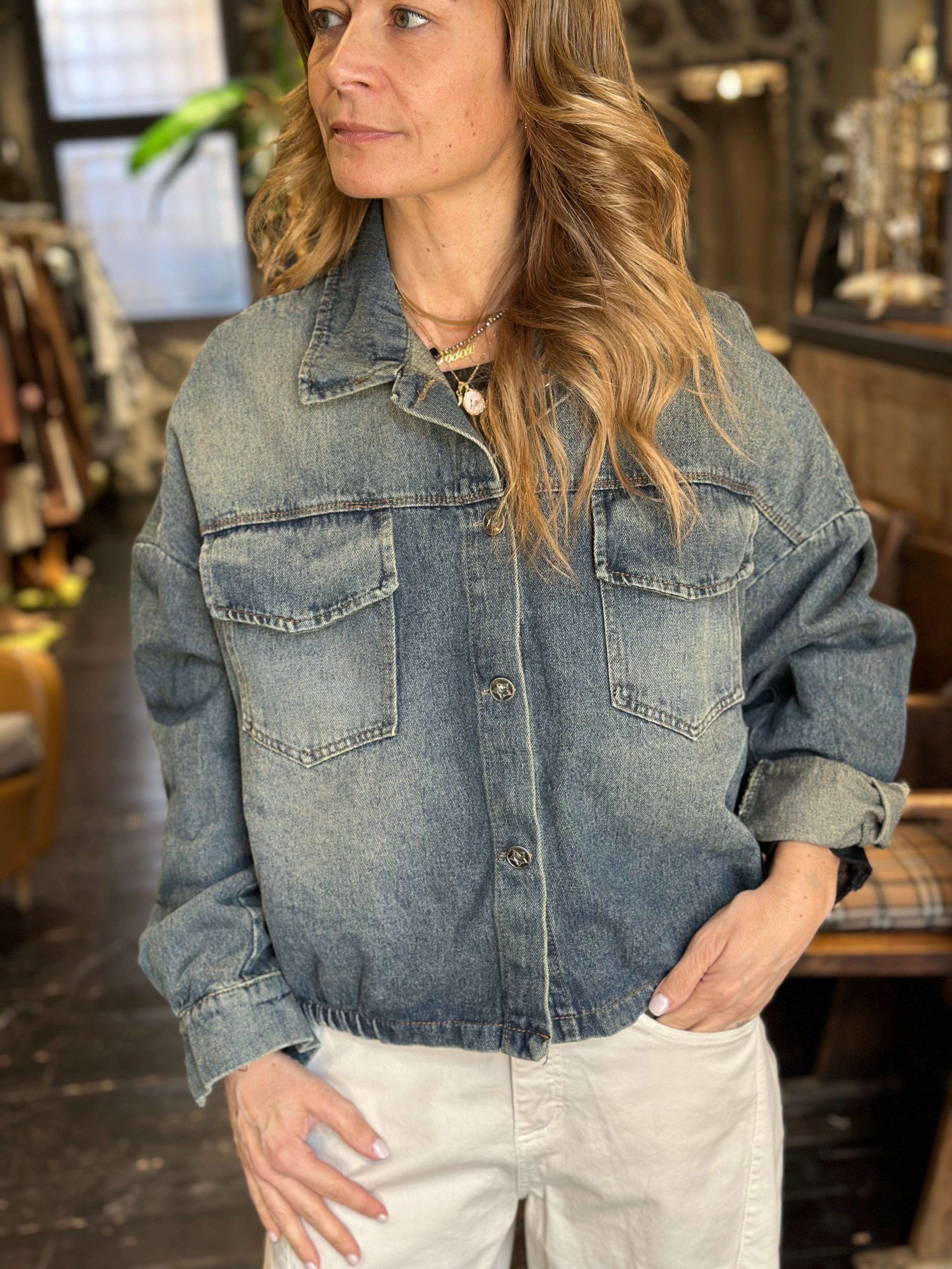 Bomber Denim _ MI.LE. for soku