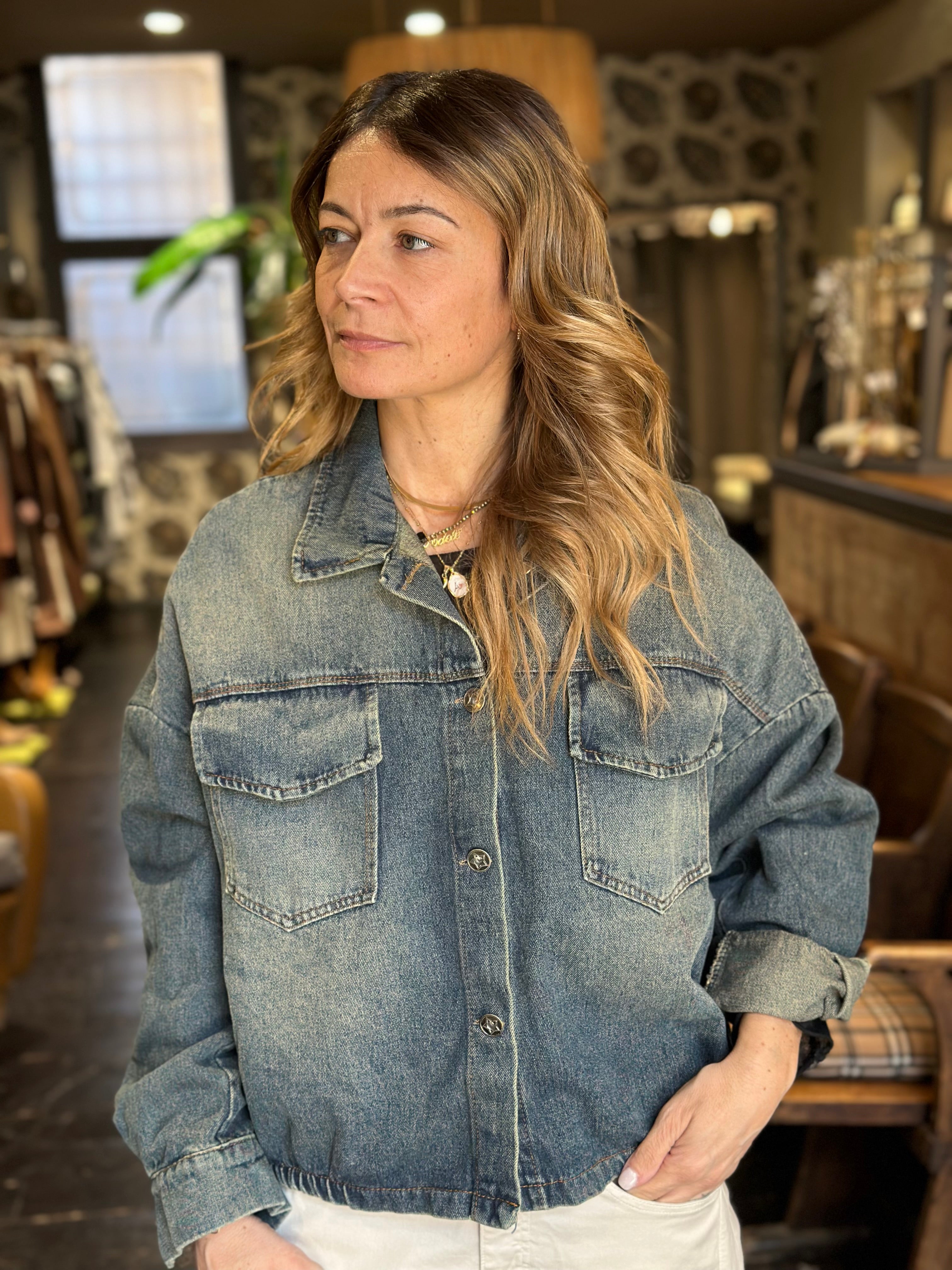 Bomber Denim _ MI.LE. for soku