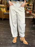Pantalone Balloon Panna _ MI.LE.for soku