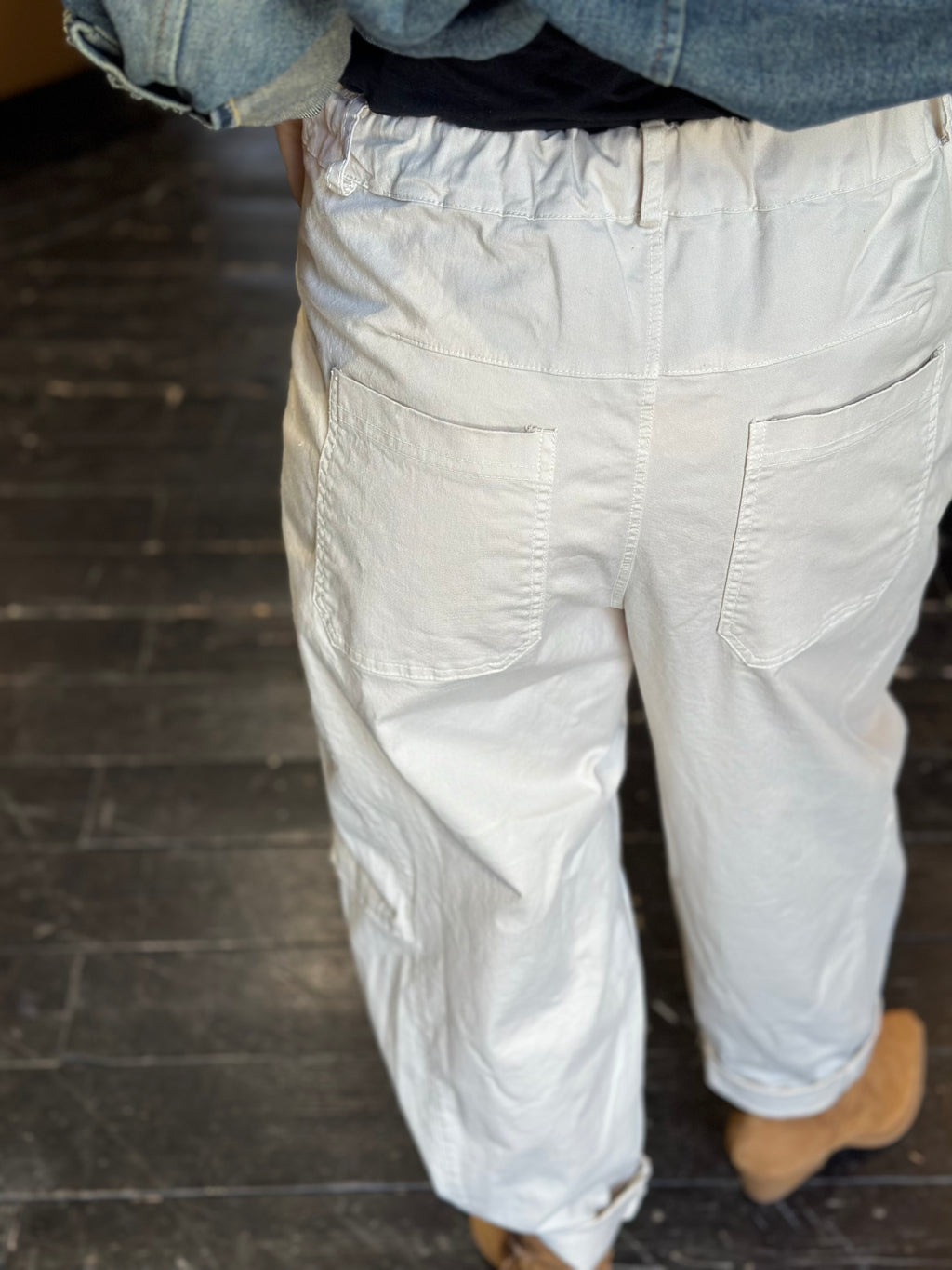 Pantalone Balloon Panna _ MI.LE.for soku