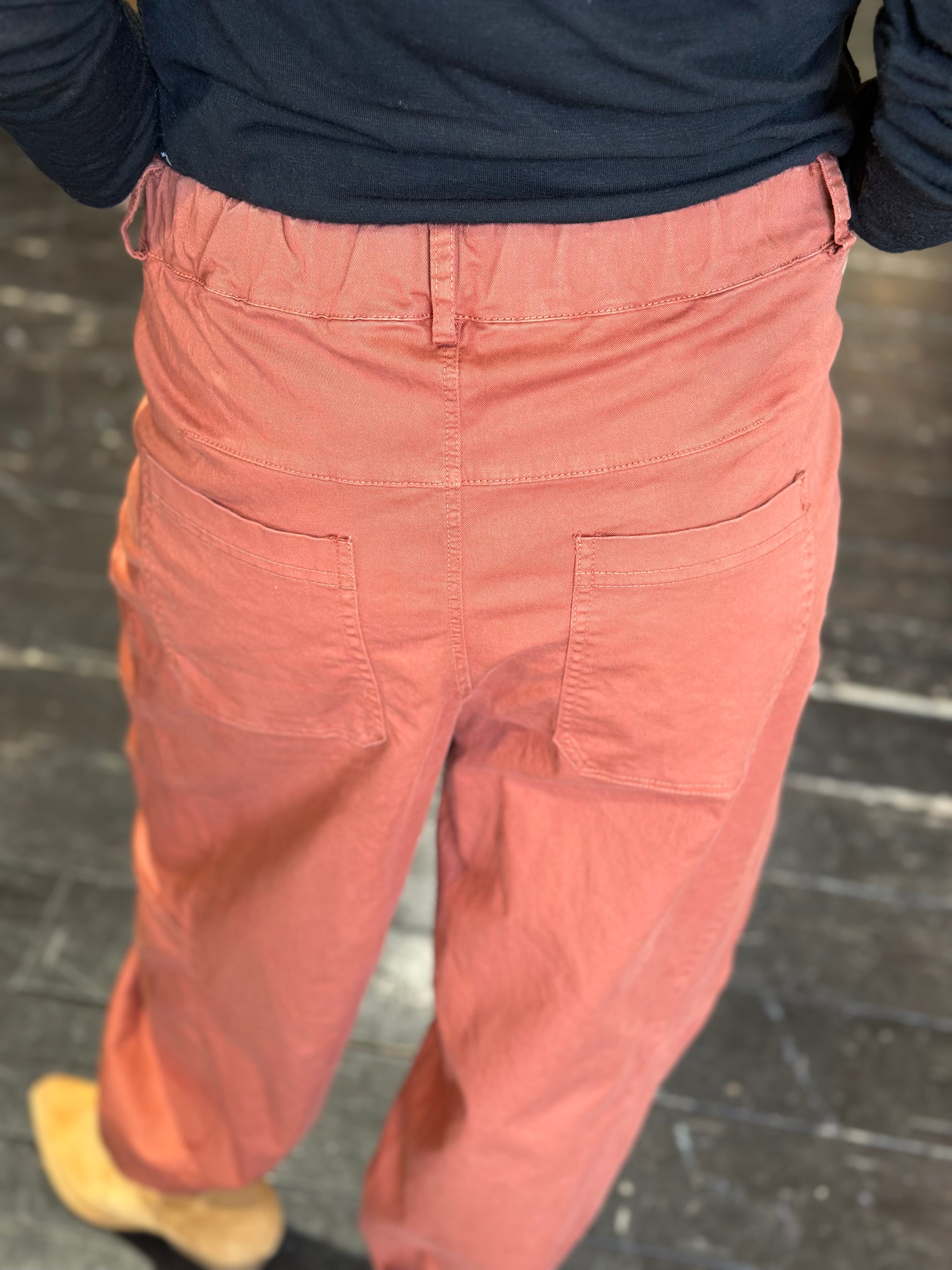 Pantaloni Balloon Ruggine _ MI.LE.for soku