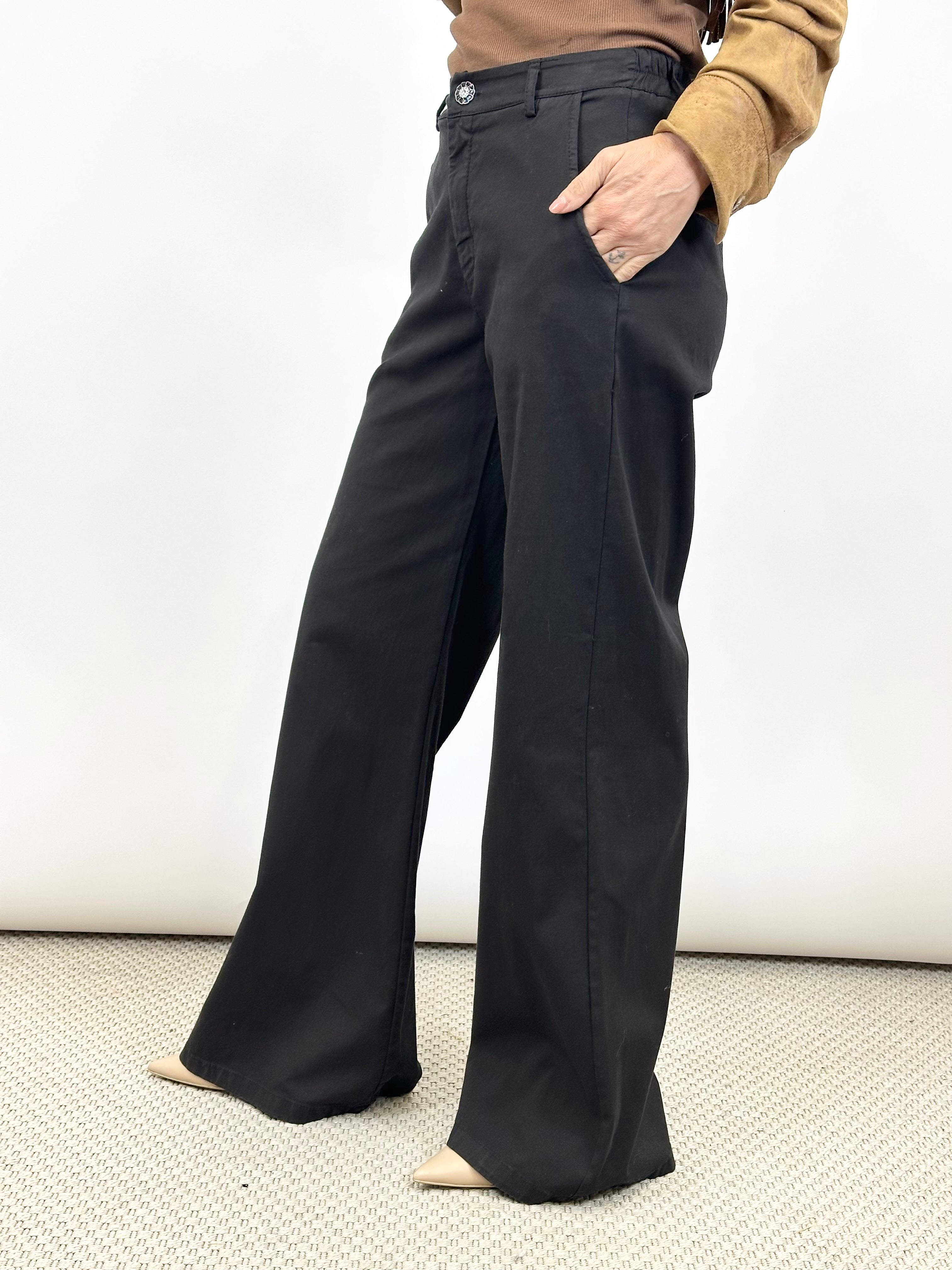 Pantalone Palazzo Nero _ MI.LE. for soku