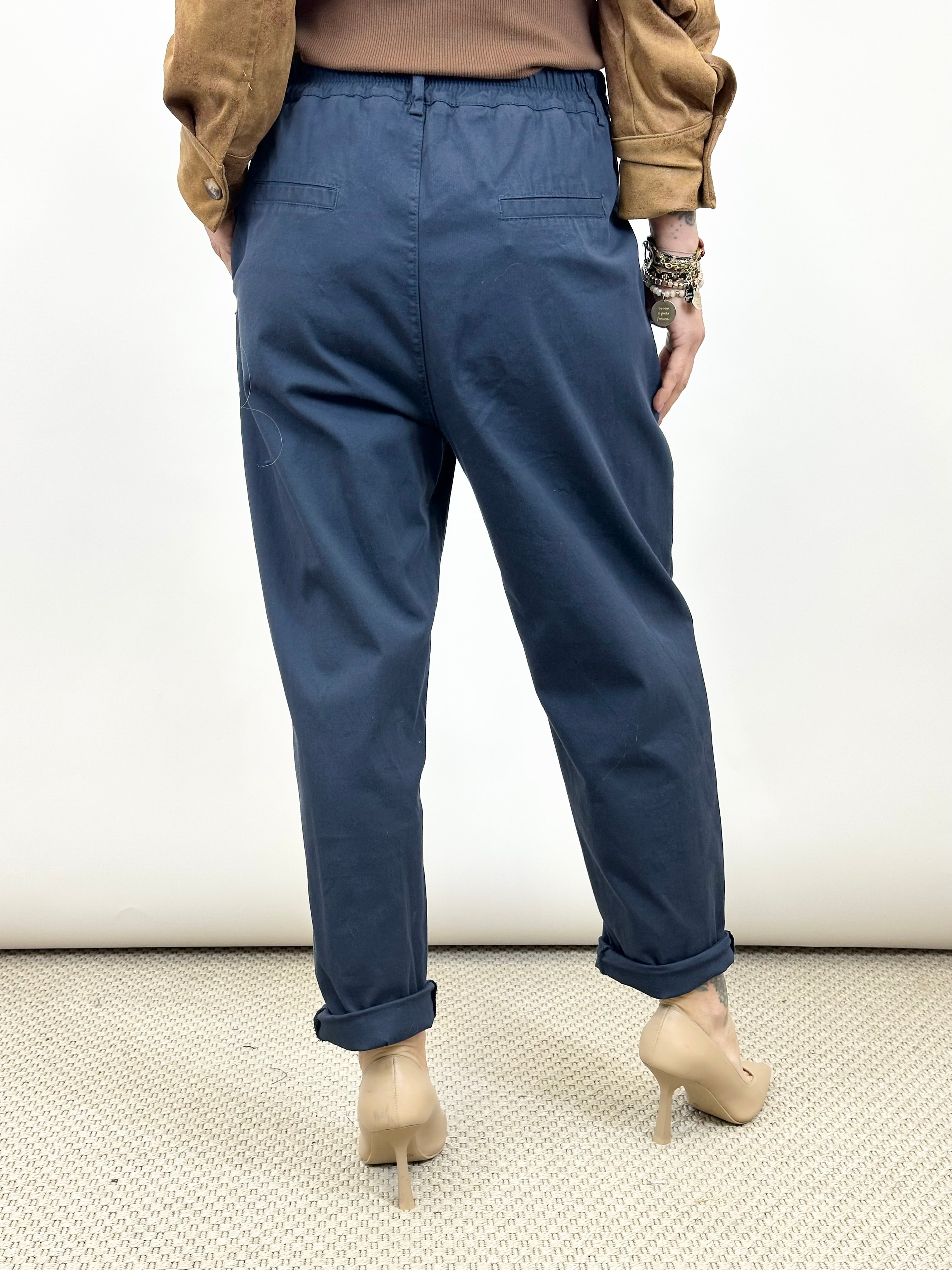 Pantalone Baggy  Blu _ MI.LE. for soku
