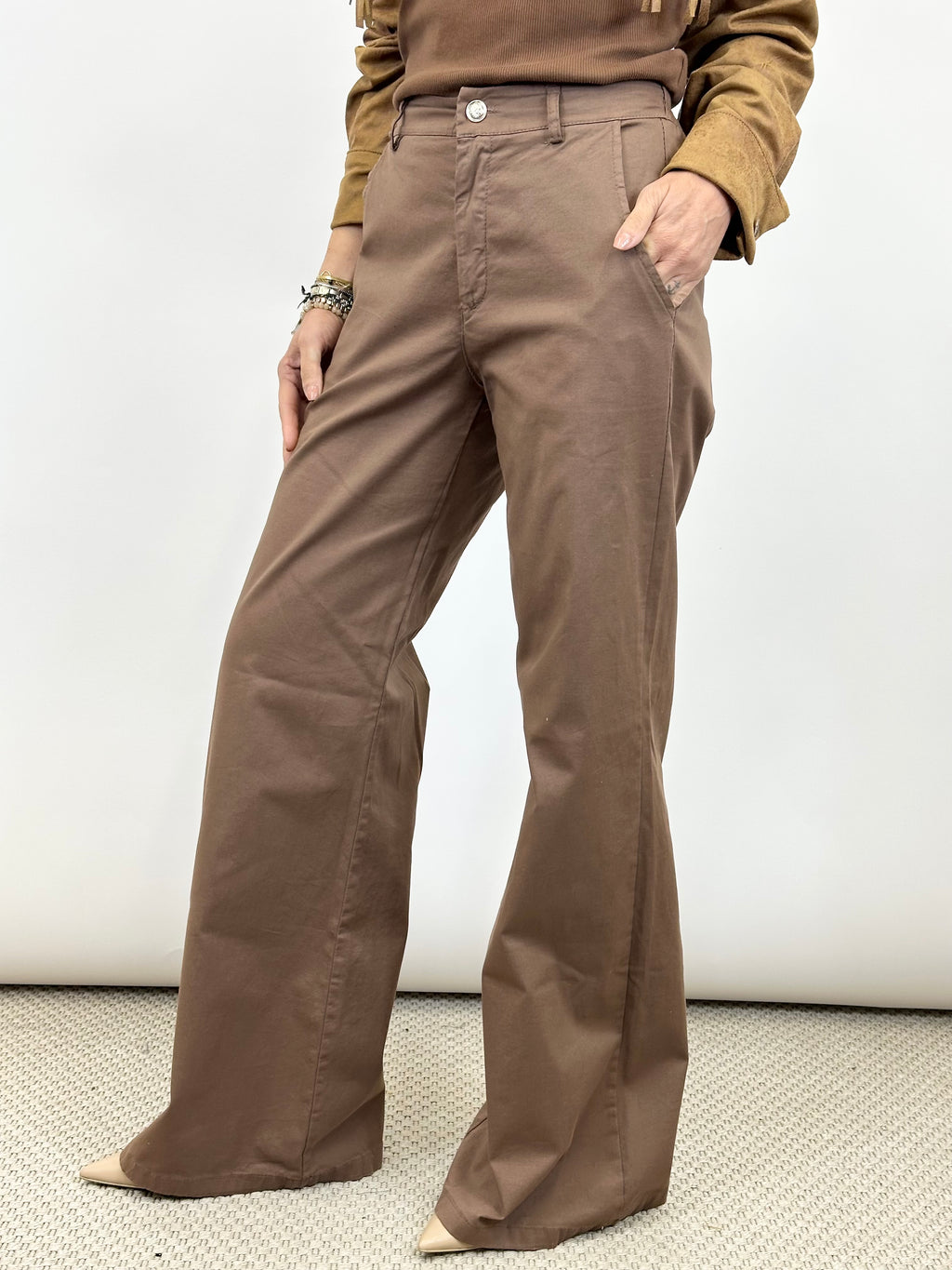 Pantalone Palazzo Cioccolato _ MI.LE. for soku