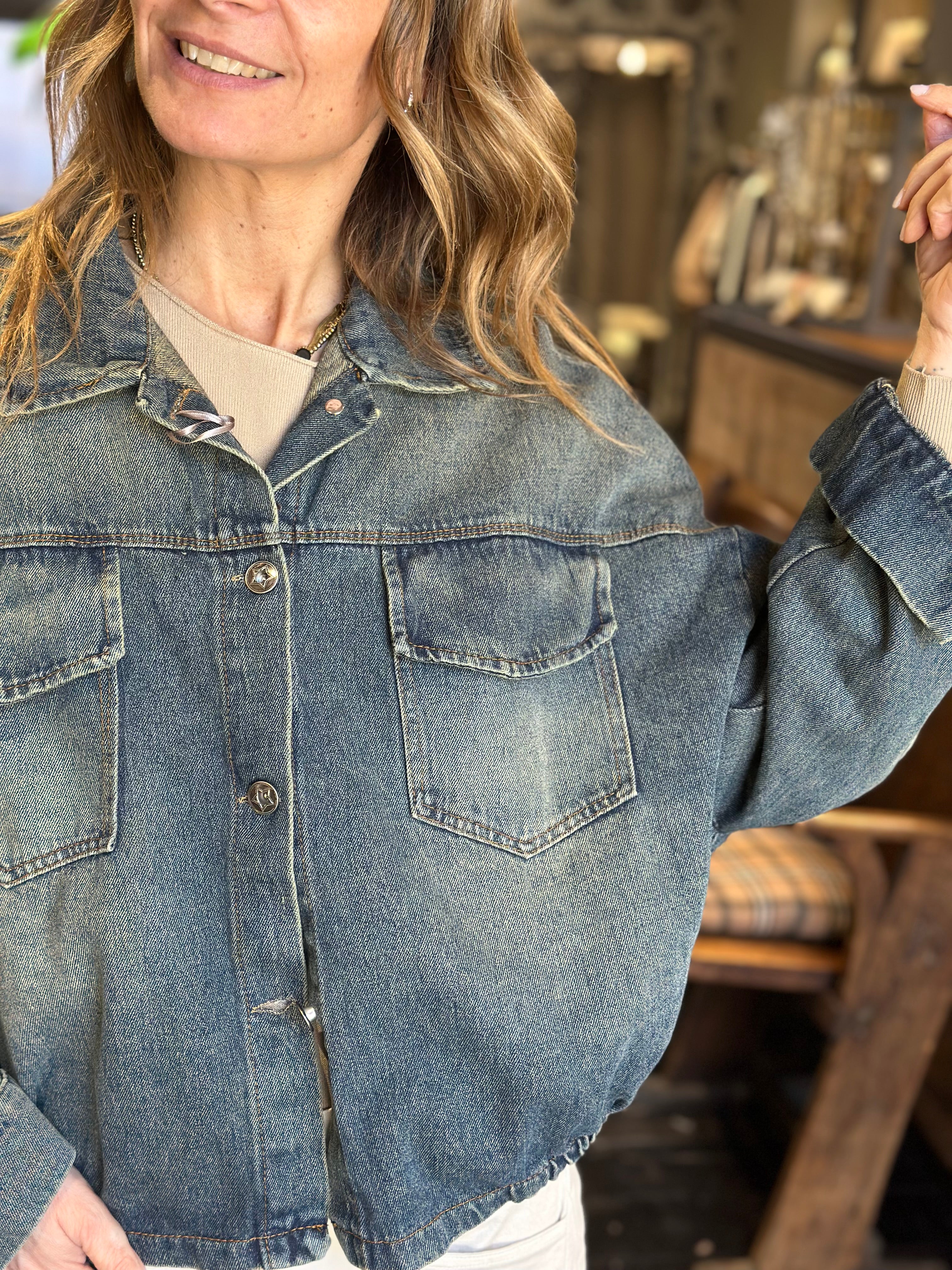 Bomber Denim _ MI.LE. for soku