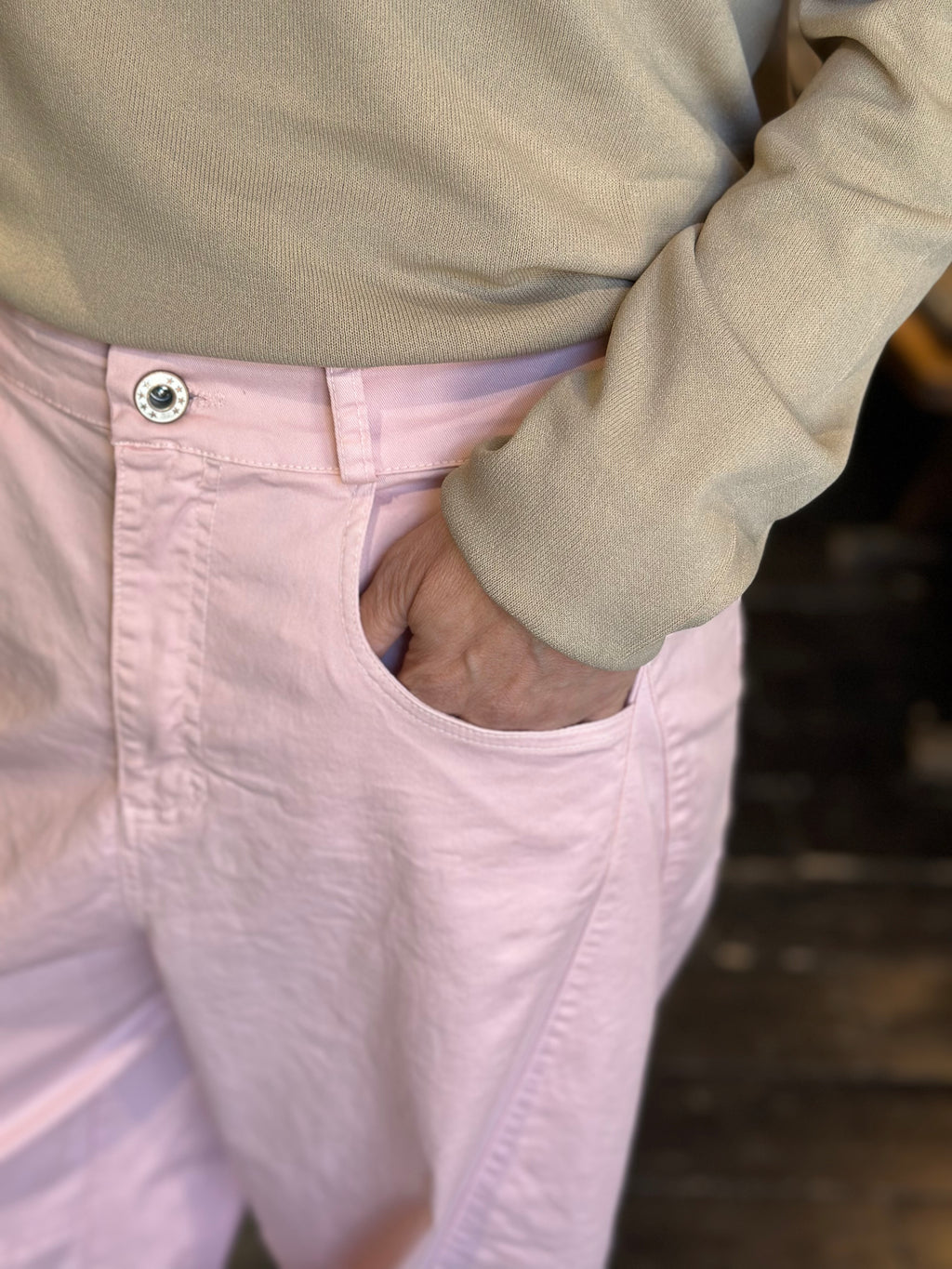 Pantalone Balloon Rosa _ MI.LE. for soku