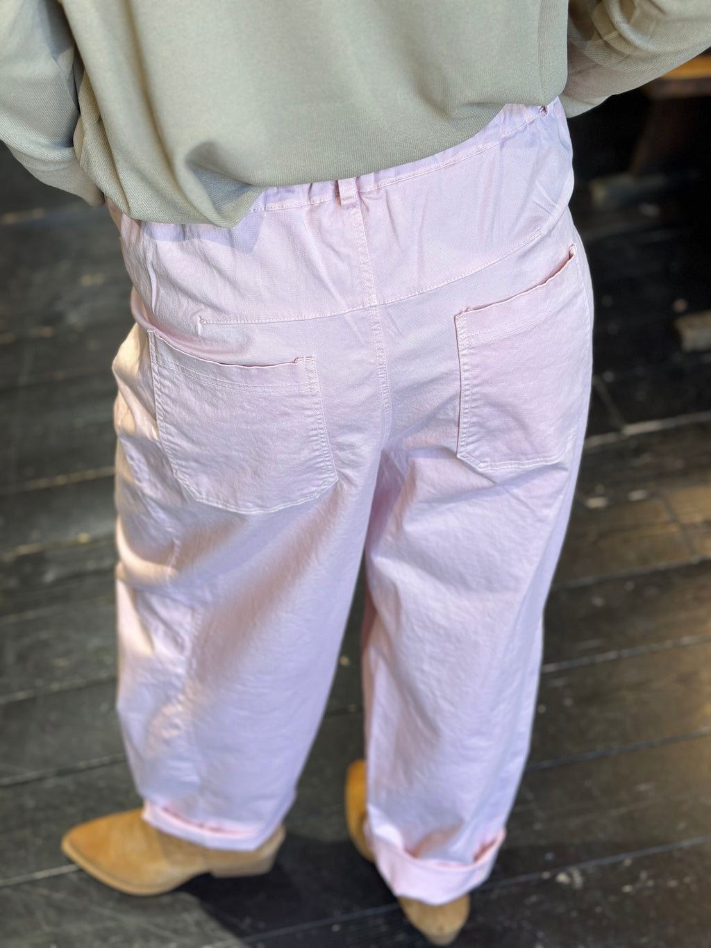Pantalone Balloon Rosa _ MI.LE. for soku