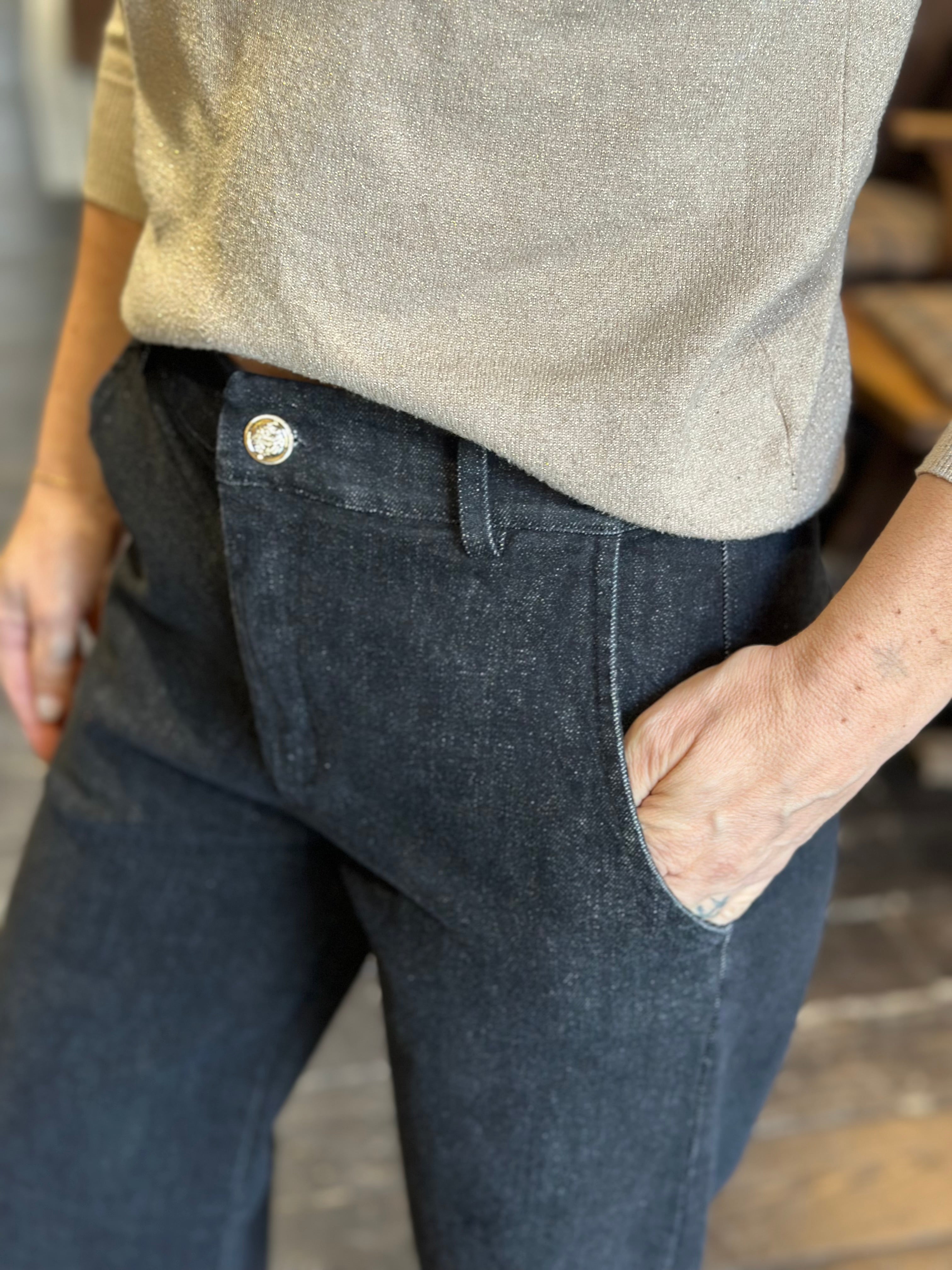 Jeans Palazzo Nero _ MI.LE. for soku