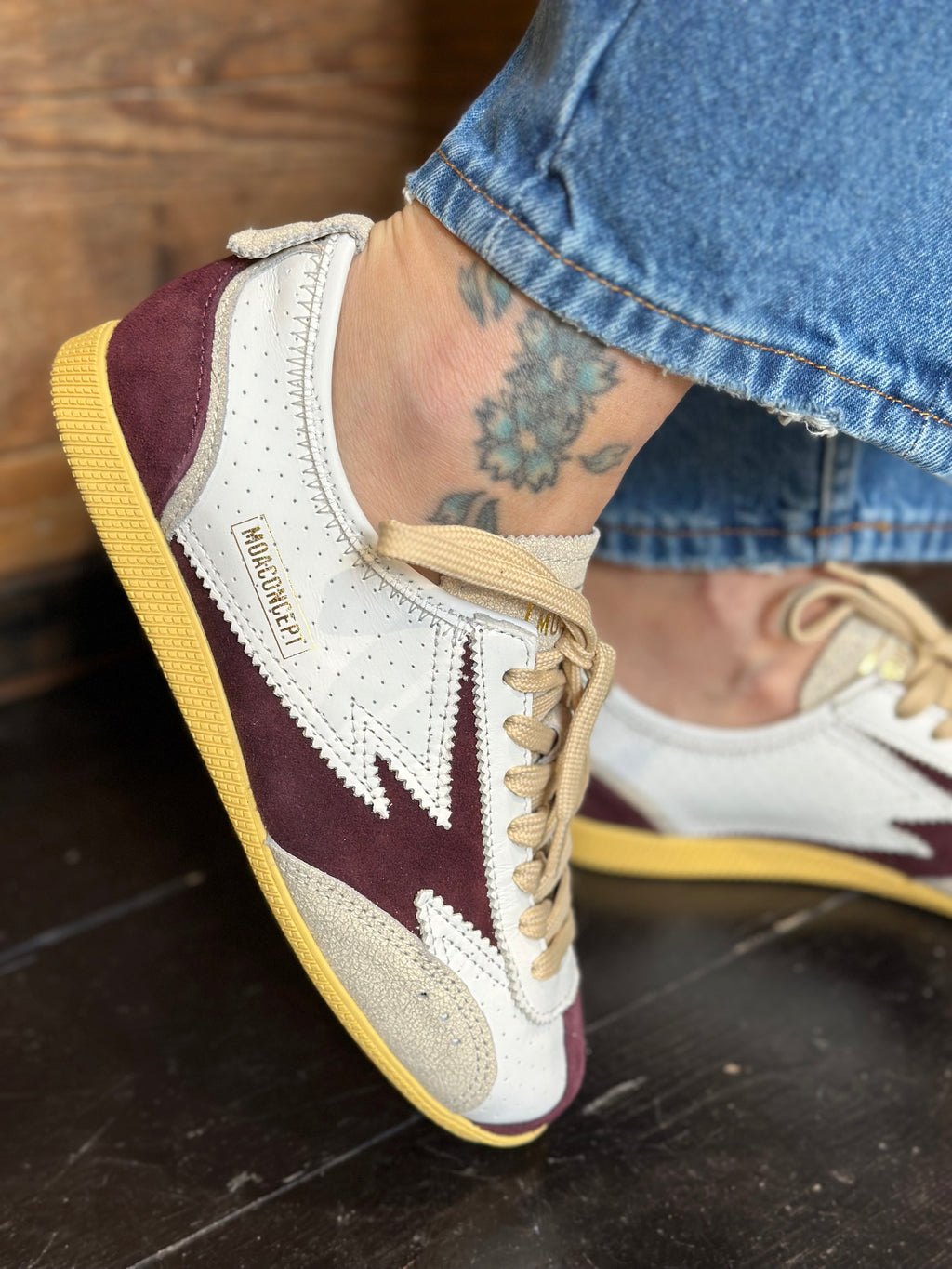 Sneakers Bordeaux _ Moaconcept