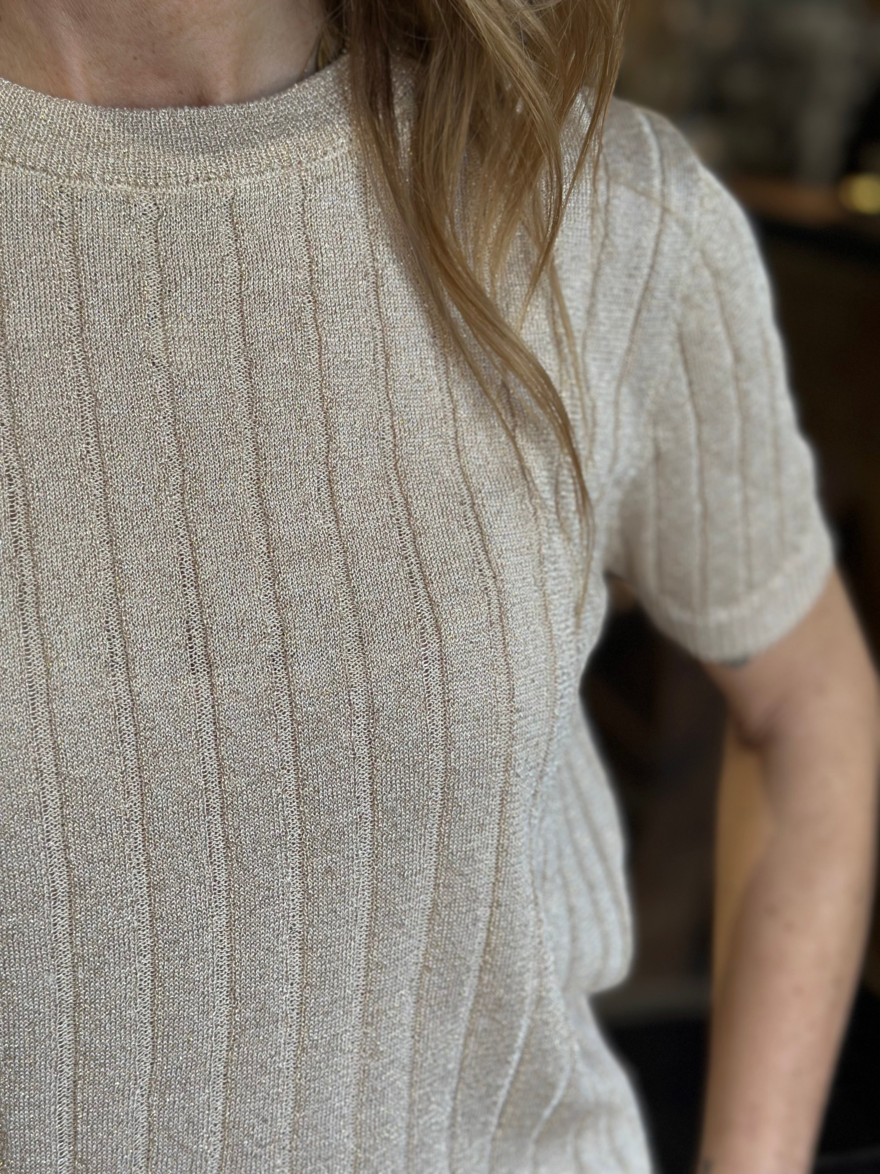 Mezza Manica Lurex Oro _ MI.LE.for soku