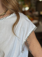 T-Shirt Nodo Bianco _ Souvenir