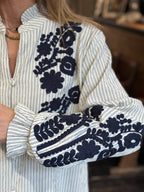 Camicia Righe e Ricamo _ Souvenir