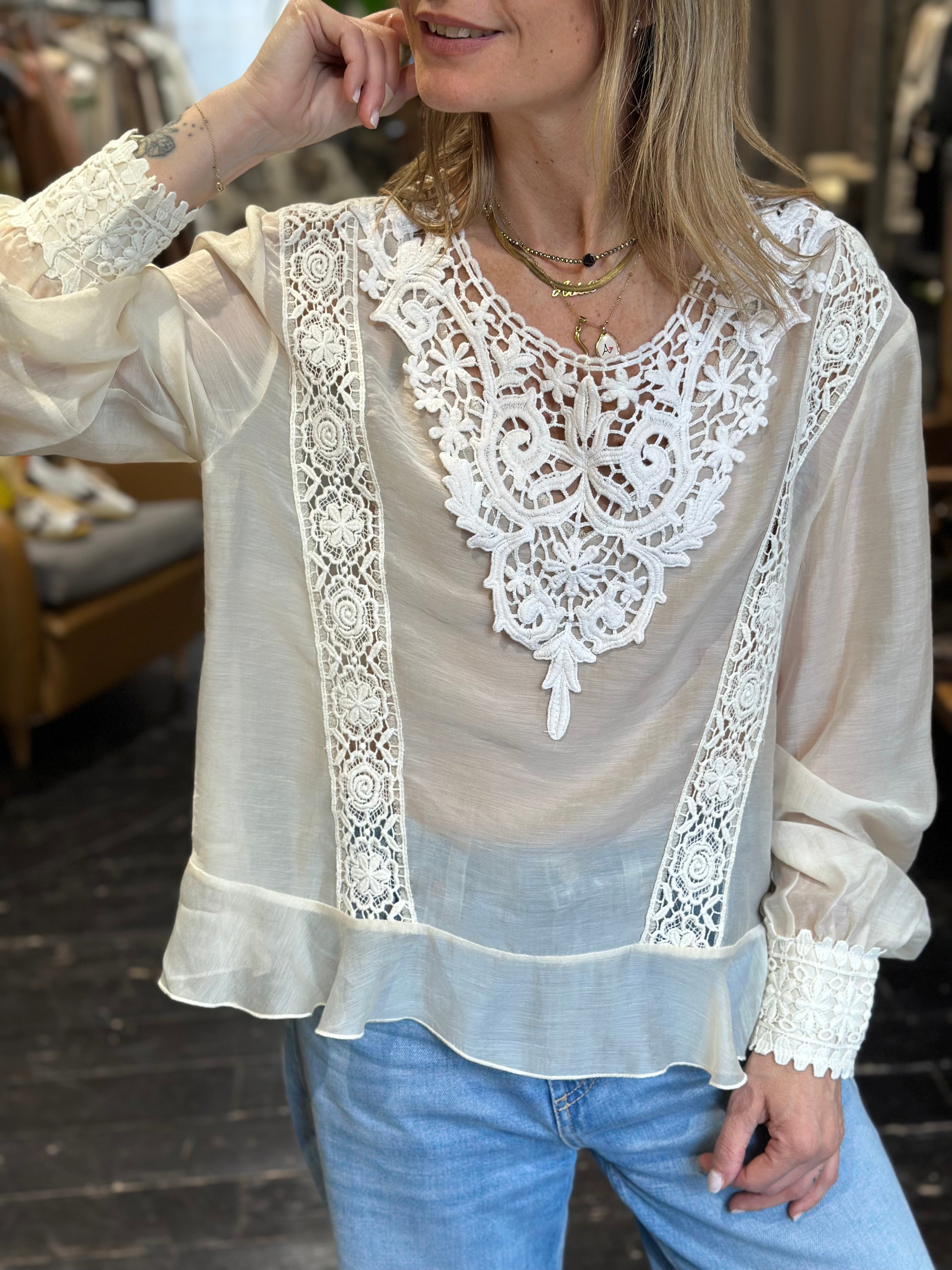 Blusa Pizzo _ Souvenir