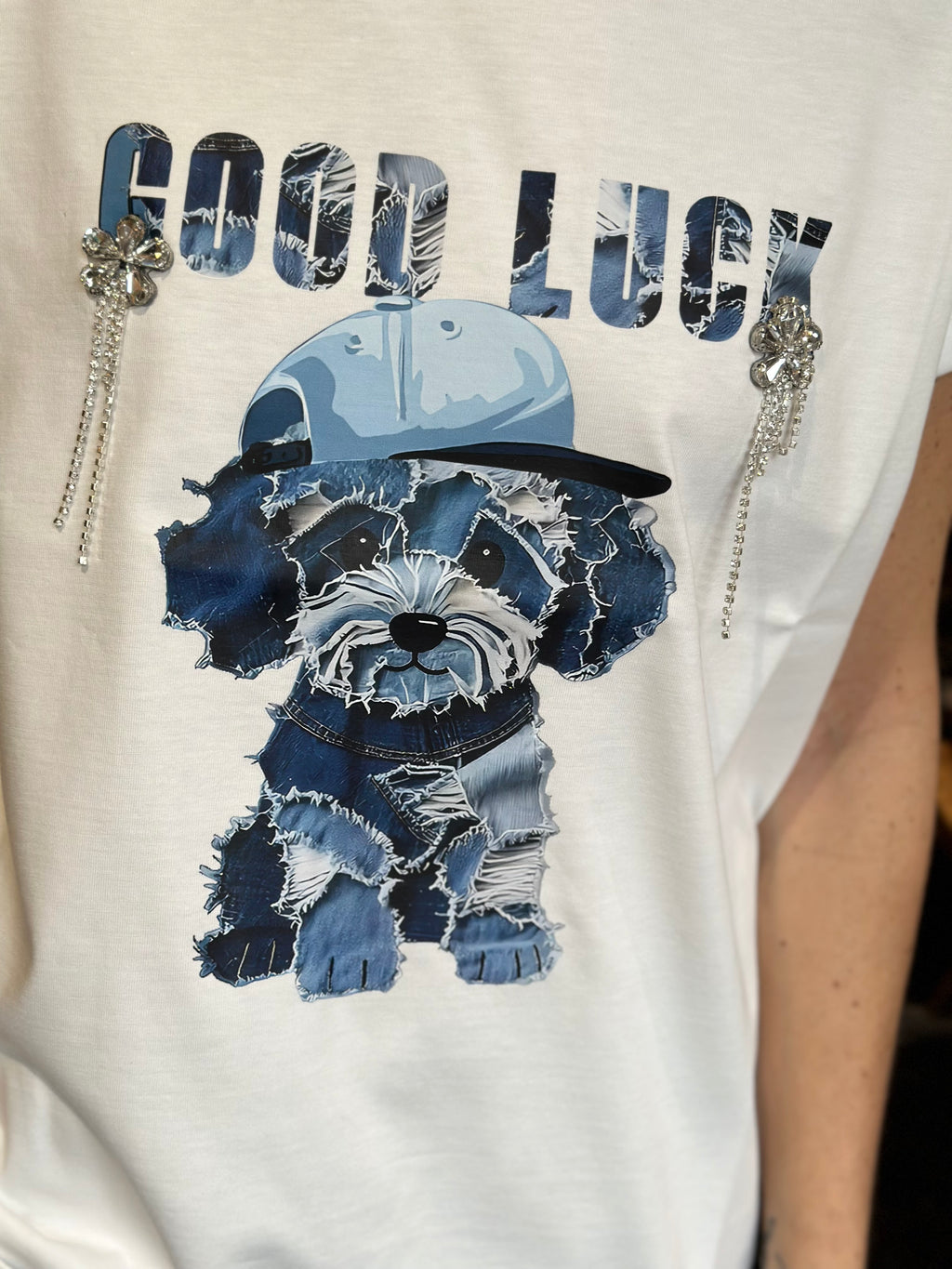 T-Shirt " Good Luck" _ Vicolo