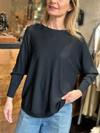 Maglia Basica Nera _ MI.LE. for soku