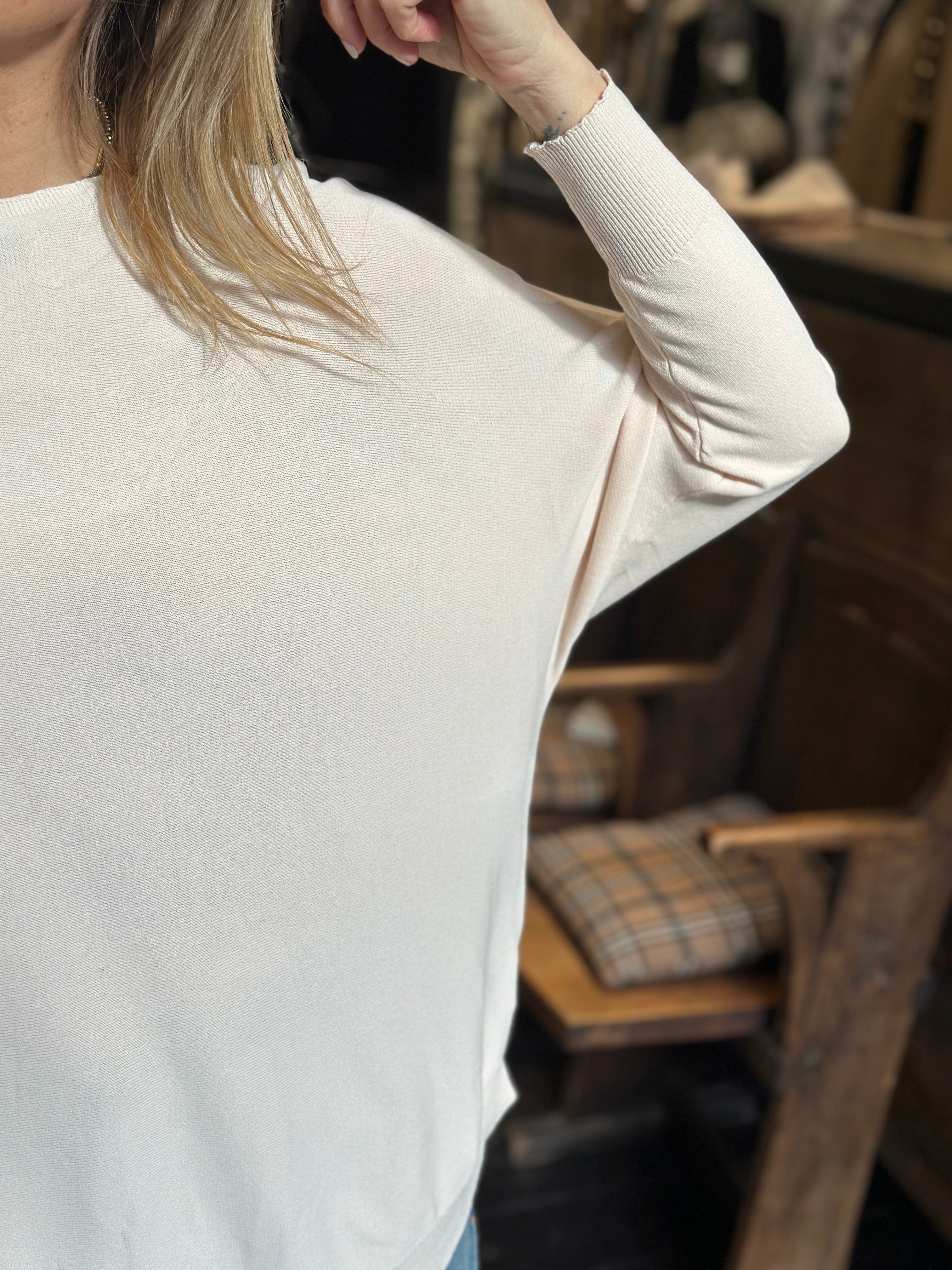 Maglia Basica Beige _ MI.LE. for soku