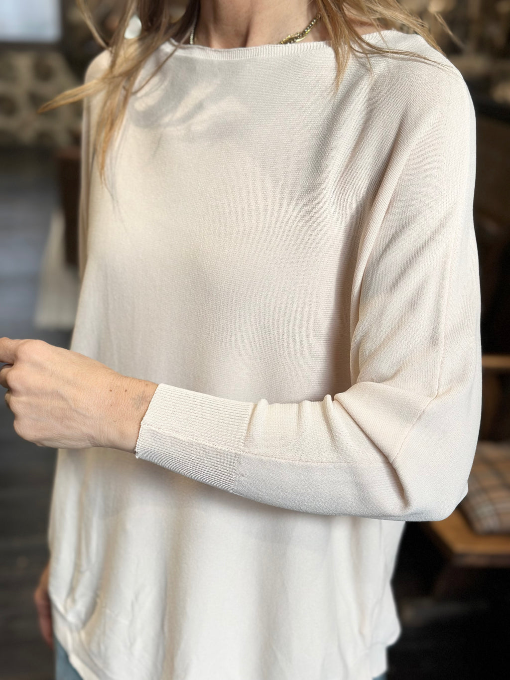 Maglia Basica Beige _ MI.LE. for soku