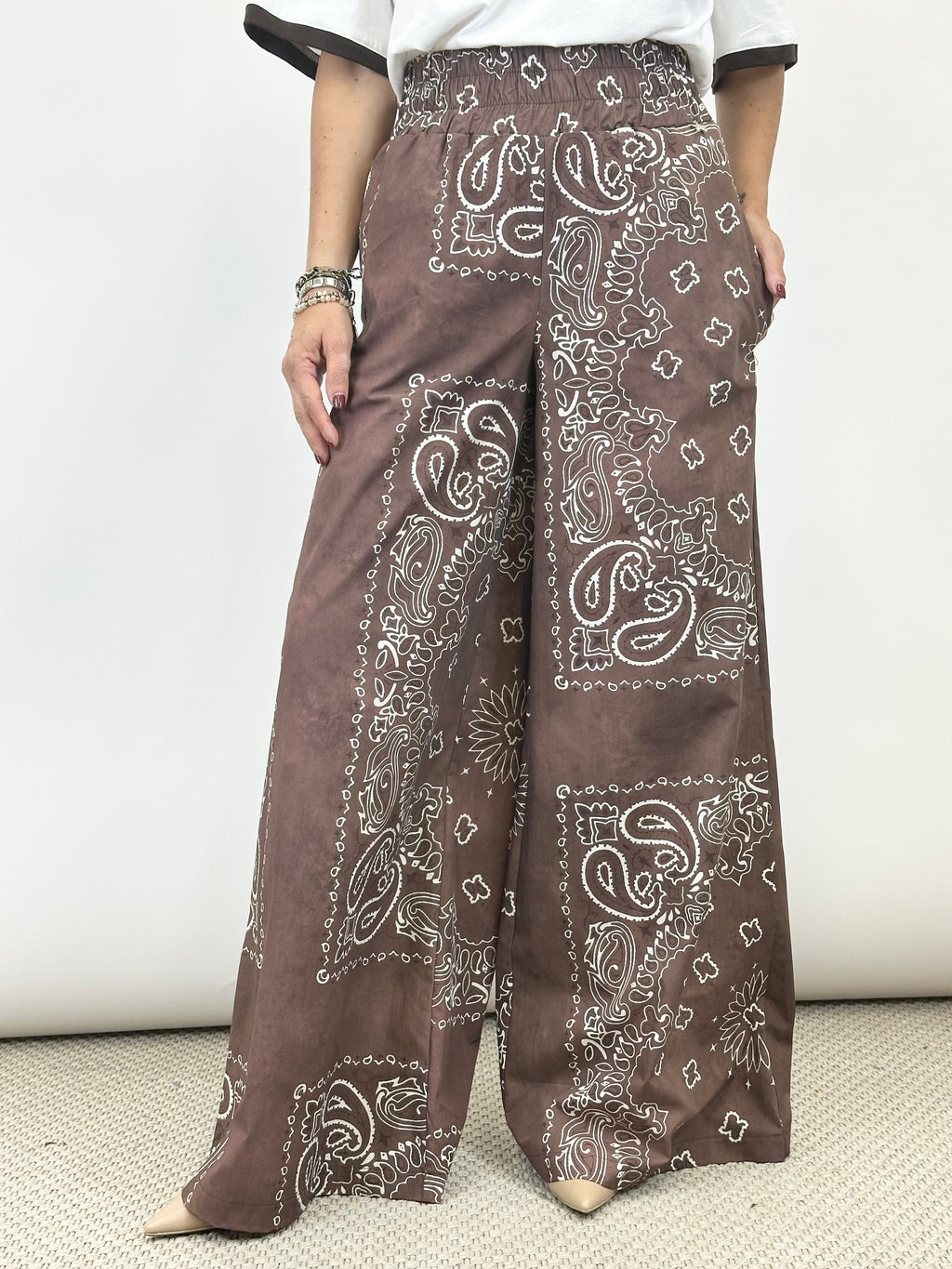 Pantalone Bandana Cioccolato _ Souvenir