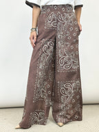 Pantalone Bandana Cioccolato _ Souvenir