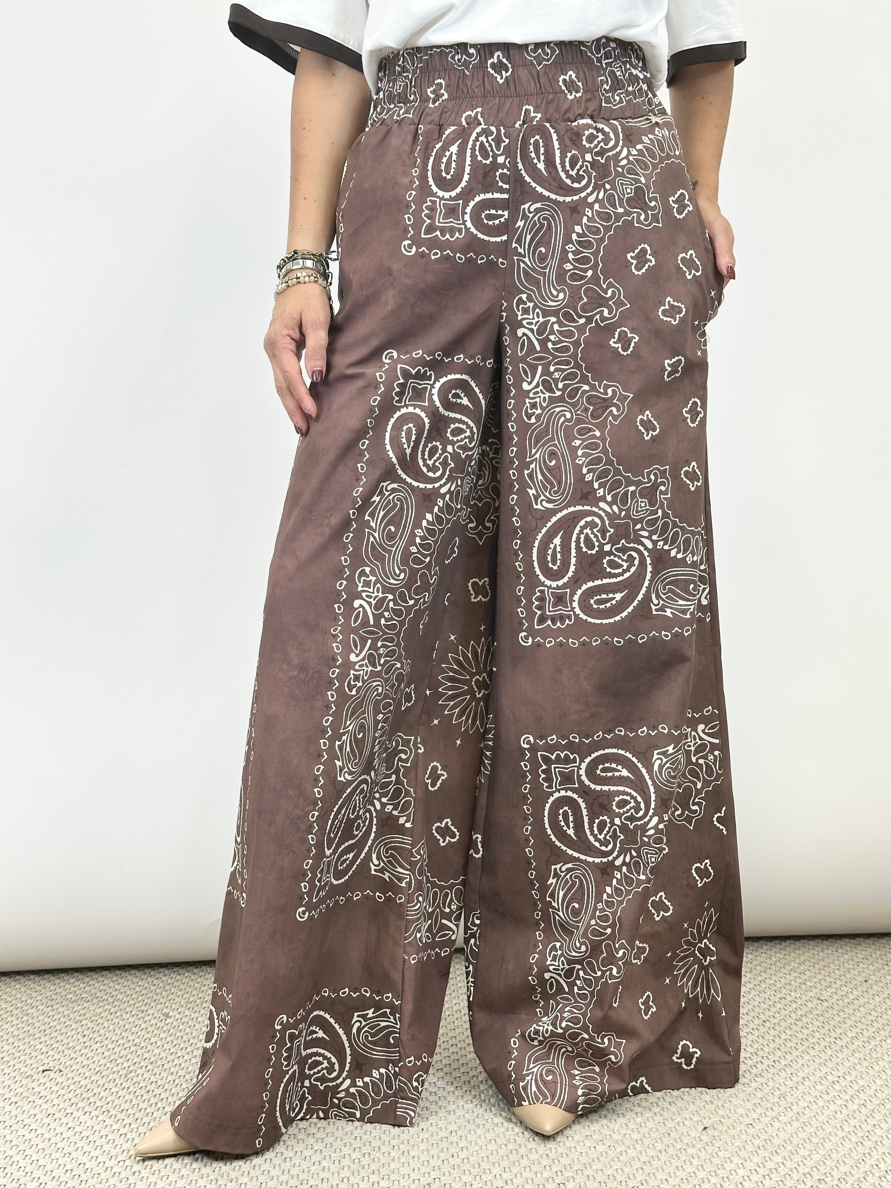 Pantalone Bandana Cioccolato _ Souvenir