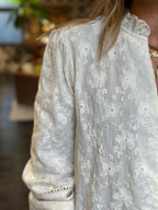 Camicia Ricamata Panna _ Souvenir
