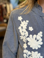 Camicia Quadri con Ricamo _ Souvenir