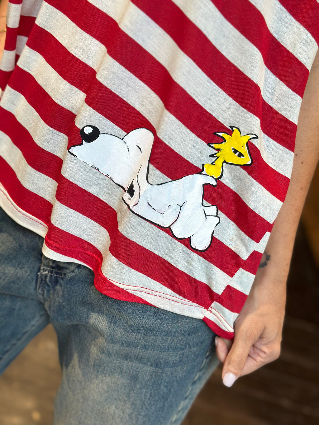T-Shirt Rigata Rosso _ Souvenir