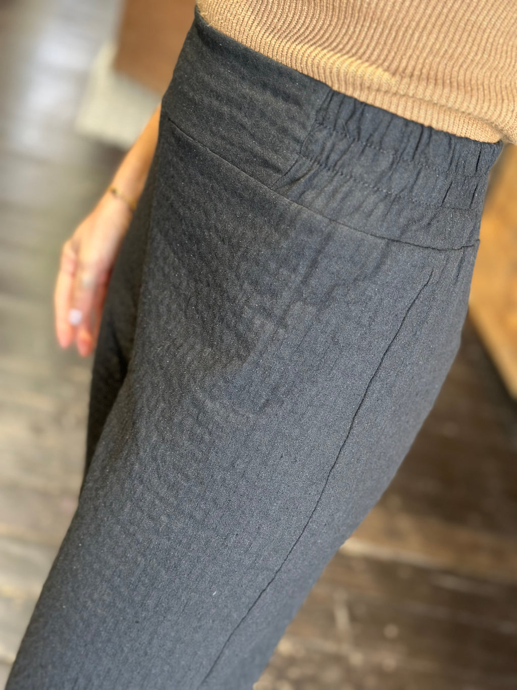 Pantalone Sigaretta Goffrato _ Karma