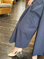 Pantaloni Coulotte Blu _ Ottod'Ame