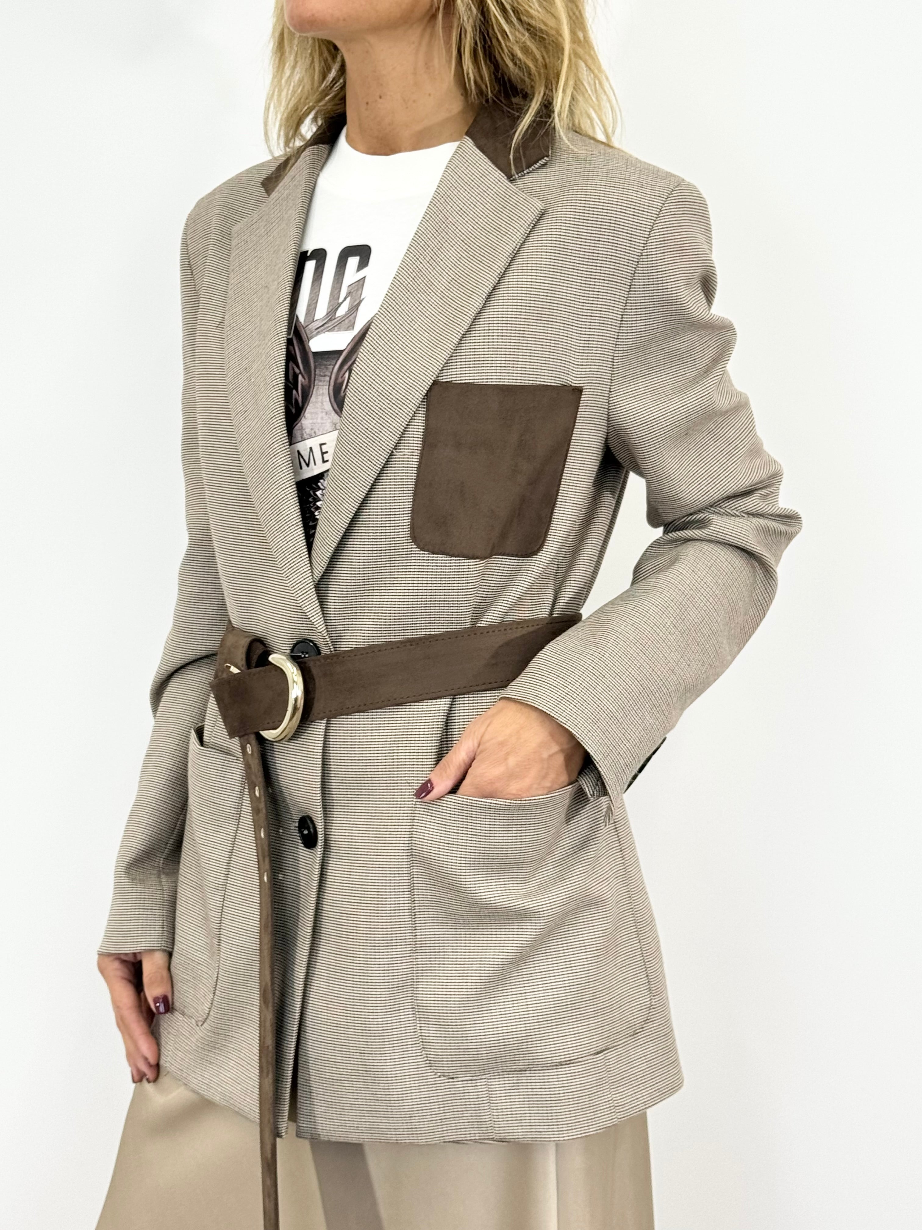 Giacca Pied de Poul _ Vicolo