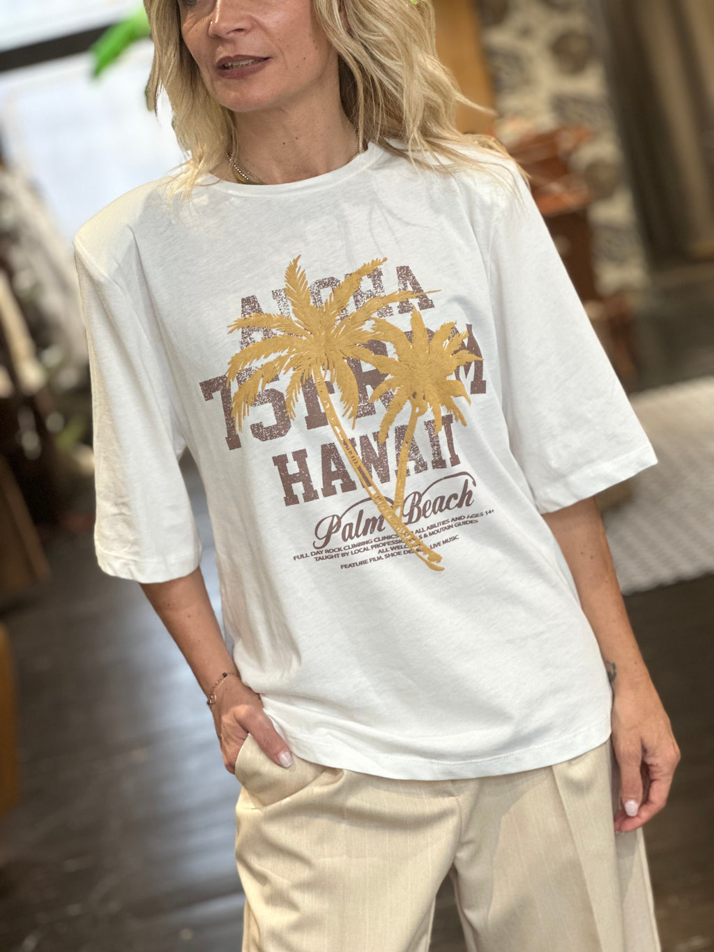 T-Shirt Palm Beach _ Souvenir