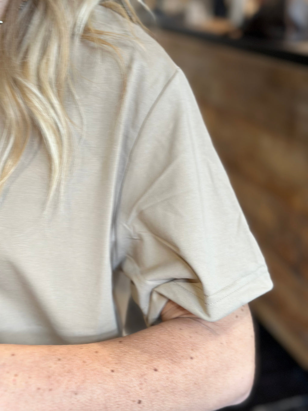 T-Shirt Modellabile Beige _ MI.LE. for soku