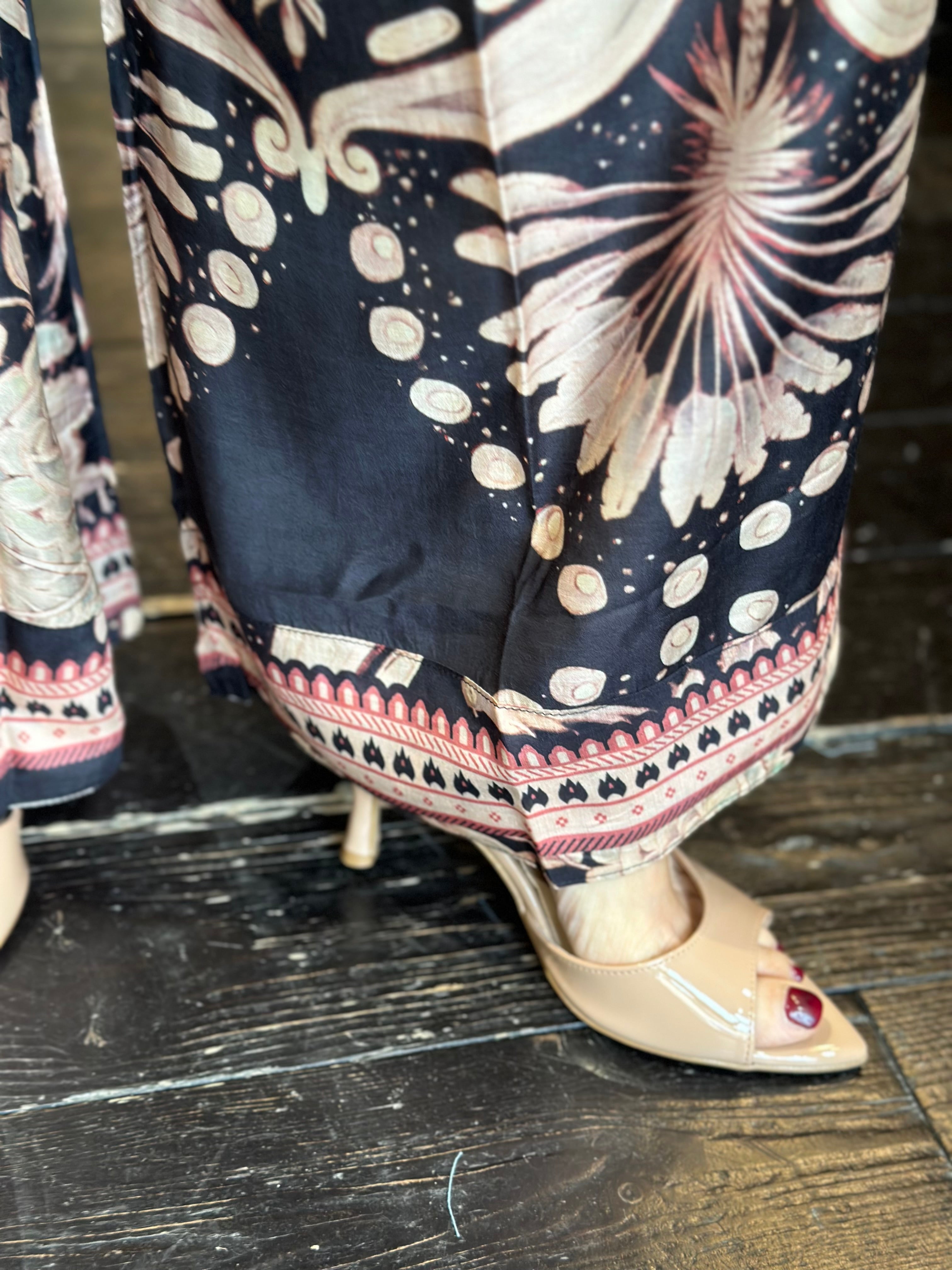 Pantalone Fantasia Nero 2127 _ Pahiesa