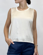 Canotta Satin Beige _ Vicolo