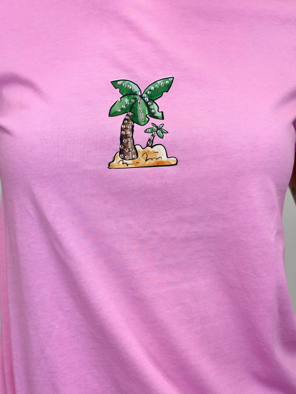 T-Shirt Palma Rosa _ Vicolo