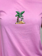 T-Shirt Palma Rosa _ Vicolo