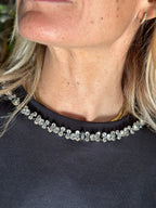 T-Shirt Strass Nero _ Souvenir
