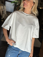 T-Shirt Strass Bianco _ Souvenir