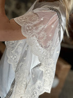 T-Shirt con Pizzo_ Souvenir