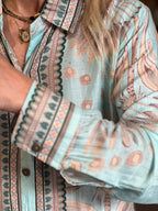 Camicia Fantasia 2105 Cielo _ Pahiesa