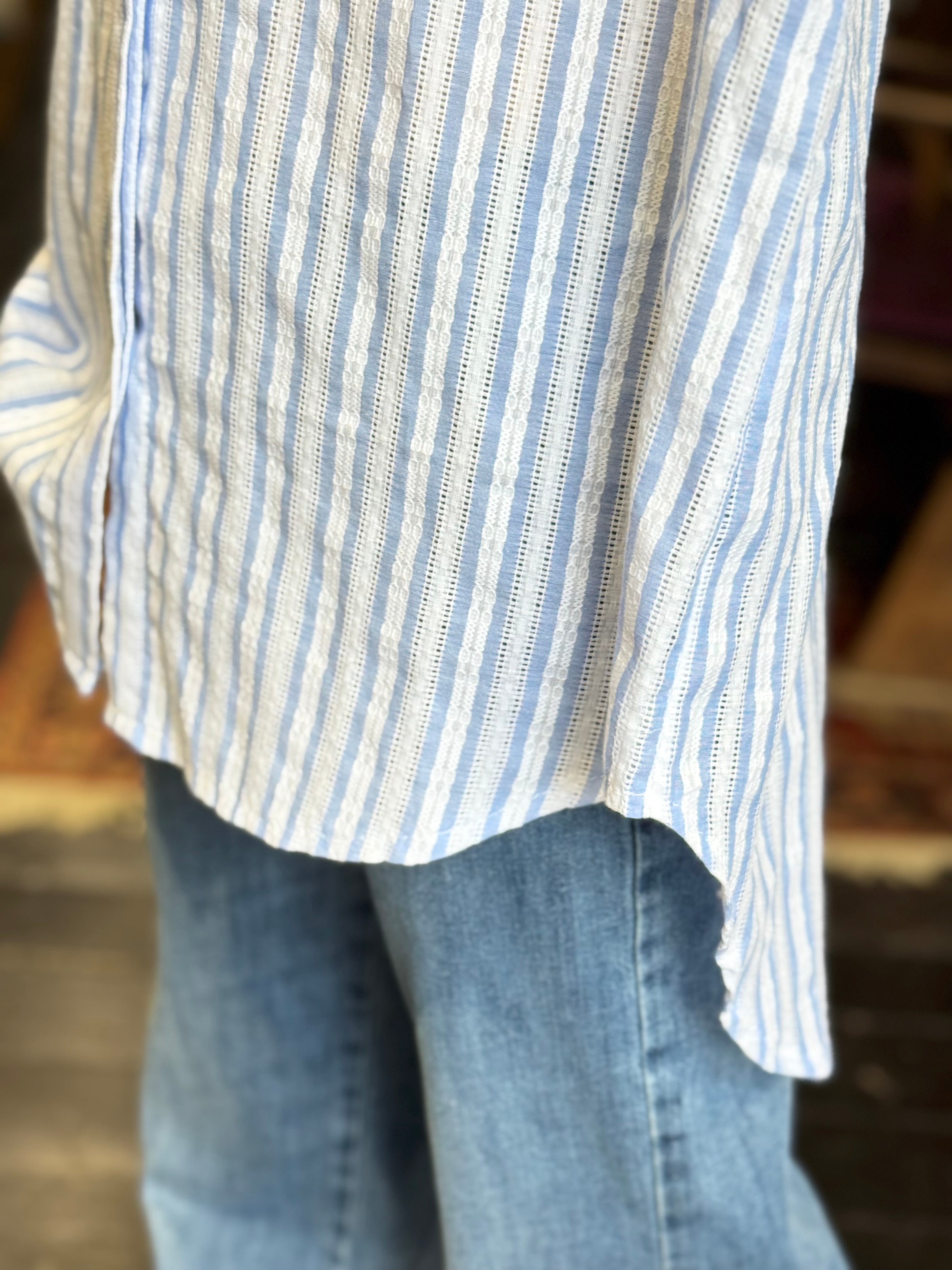 Camicia Riga+Ricamo Cielo _ MI.LE.for soku