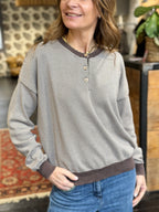 Maglia Righe Moka _ MI.LE.for soku