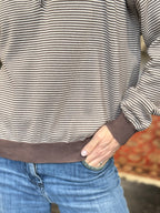 Maglia Righe Moka _ MI.LE.for soku