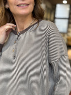 Maglia Righe Moka _ MI.LE.for soku