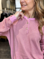 Maglia Righe Rosa _ MI.LE. for soku