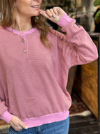 Maglia Righe Rosa _ MI.LE. for soku
