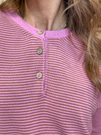 Maglia Righe Rosa _ MI.LE. for soku