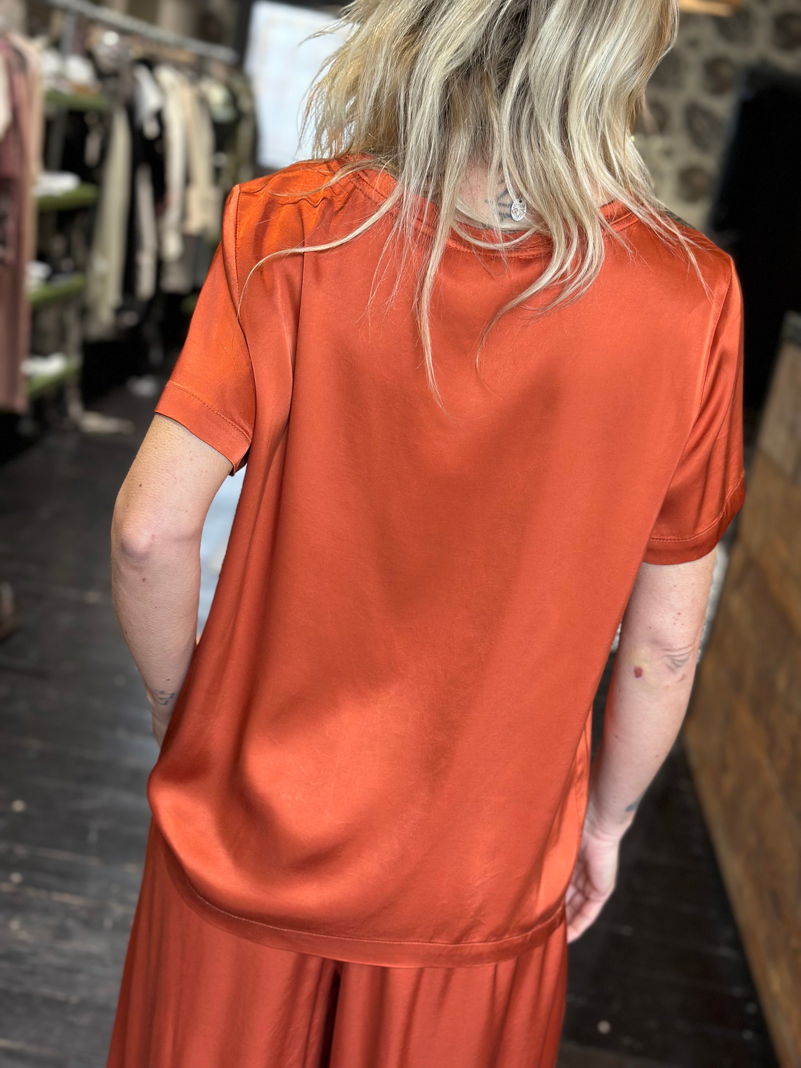 Blusa Saida Aragosta _ Vicolo