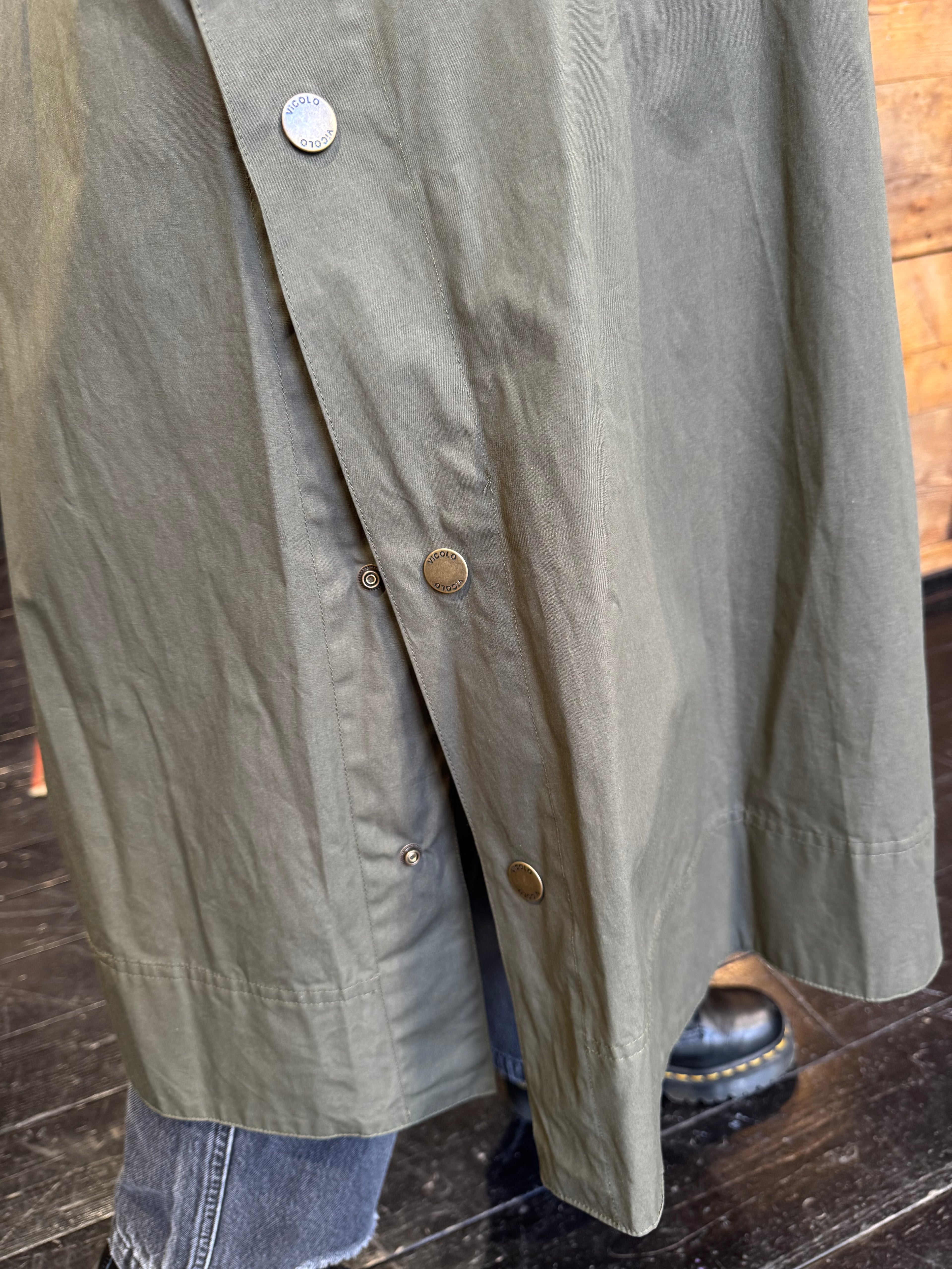 Trench con colletto in Velluto _ Vicolo