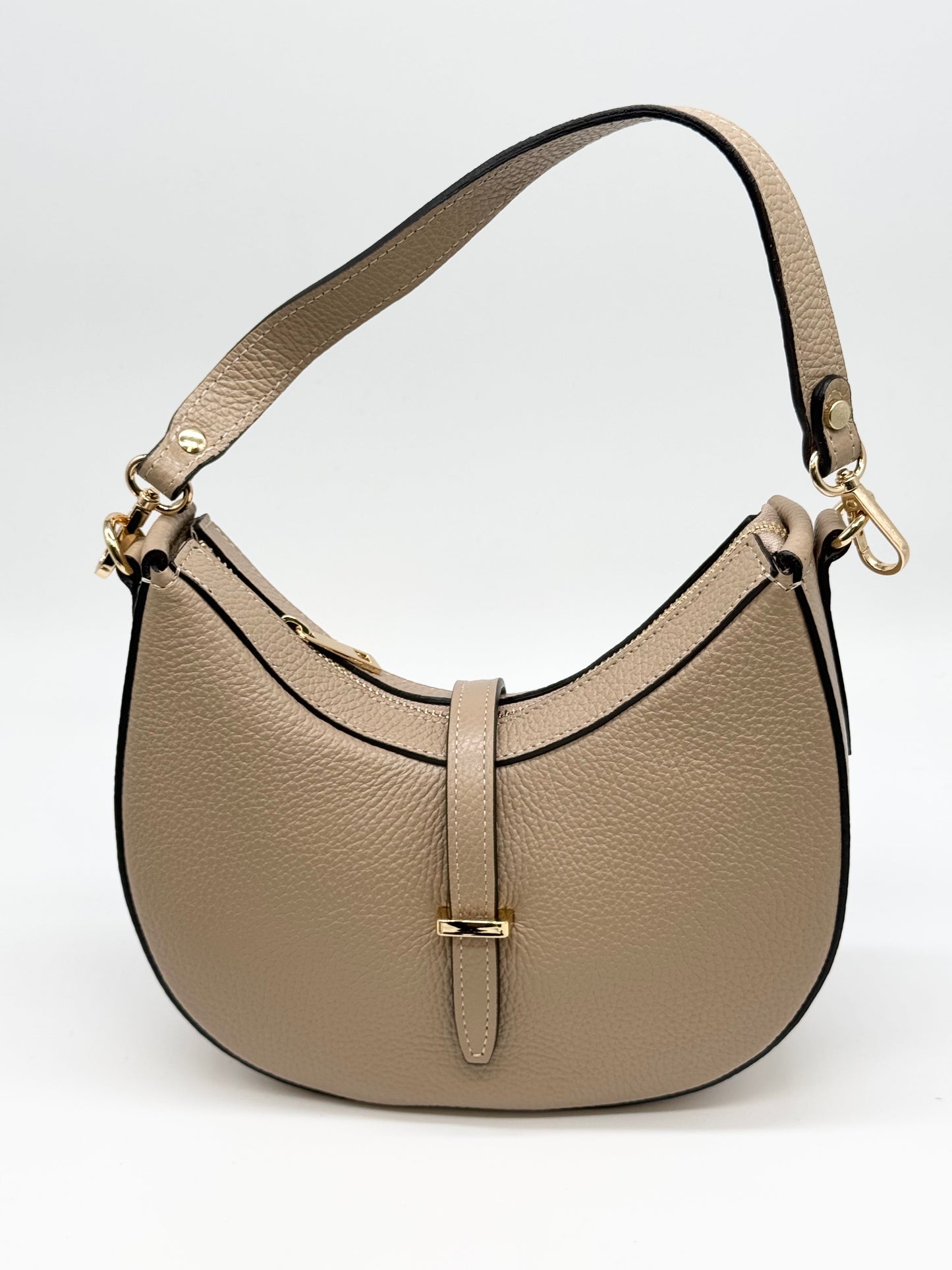 Borsa Mezza Luna Beige